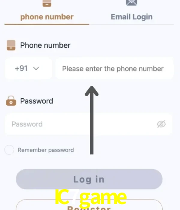 IC7game login